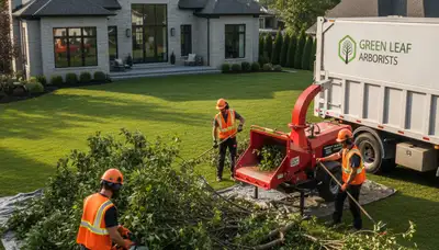 Professional shrub removal service restoring yard in Albany, GA by Chop Chop Tree experts