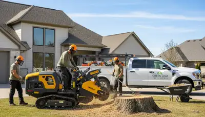 Professional stump removal service in Albany, GA clearing tree stumps safely and efficiently