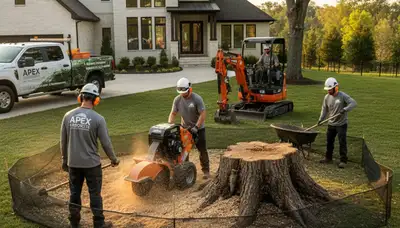 Professional stump removal service in Albany, GA by Chop Chop Tree