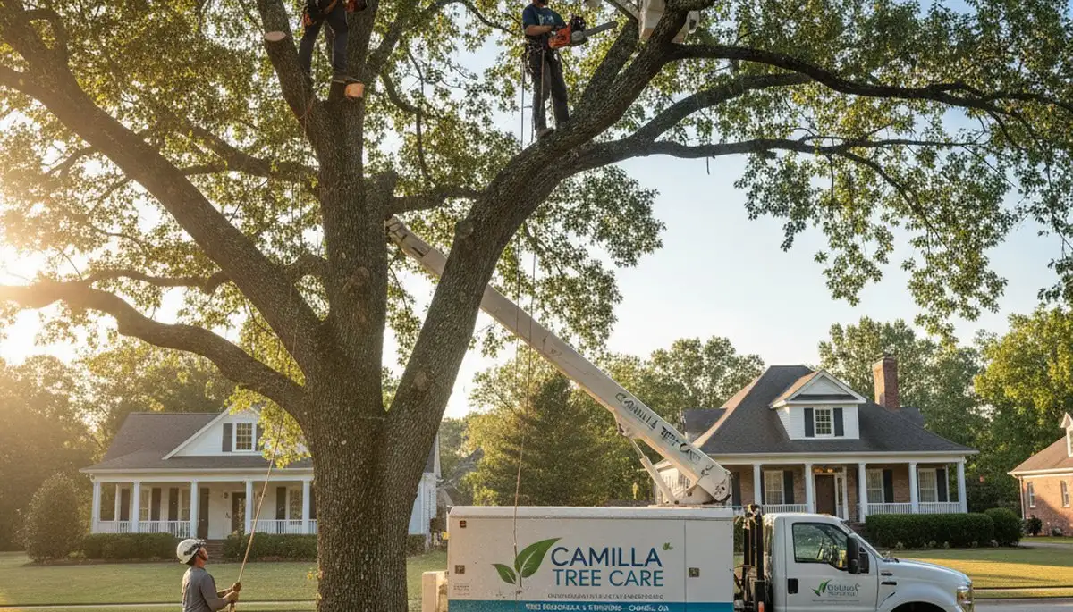 Professional tree removal service in Albany GA by certified arborists