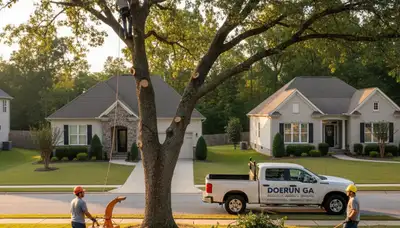 Professional tree removal service in Albany GA by certified arborists