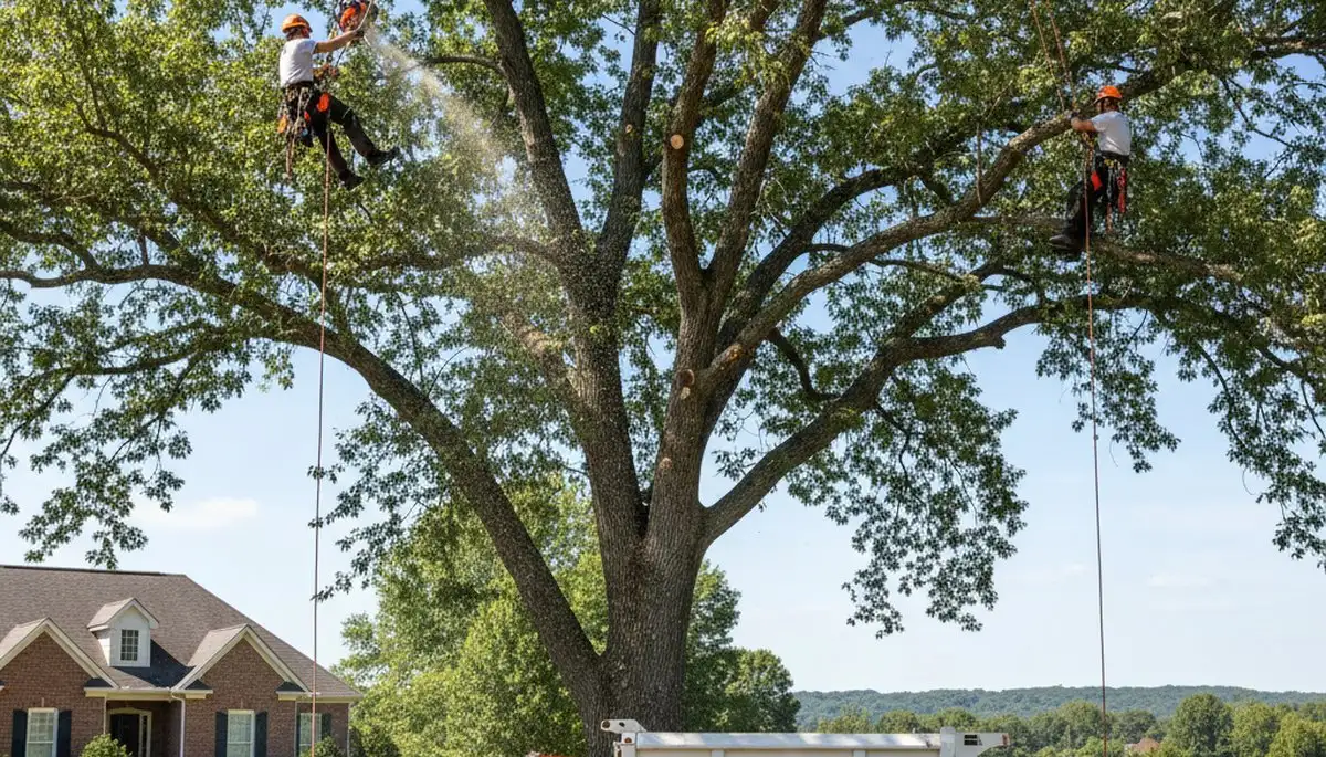 Professional tree removal service in Albany GA by certified local arborists